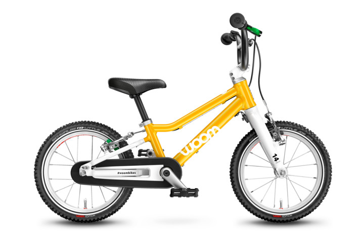 14" Zoll Fahrrad Kinderfahrrad Kinder Lauflernrad Kinderrad Fahrrad Bike Gelb 