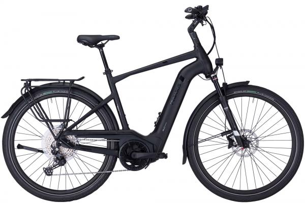 Seitliche Ansicht des Pegasus Strong Evo 12 Lite E-Bike black matt Modell