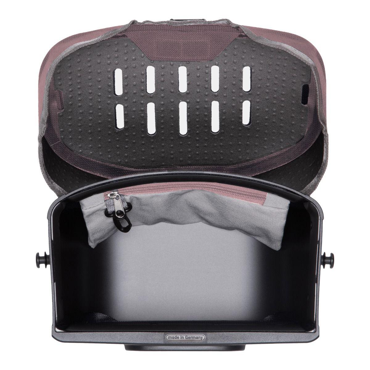 babboe sattelstütze Big 3-Rad Regenzelt mit Sichtfenstern – Embellishment:Fully Sparkling Oakley Tanner Hall Ski Color:Lefreak Mirror Pink Lens