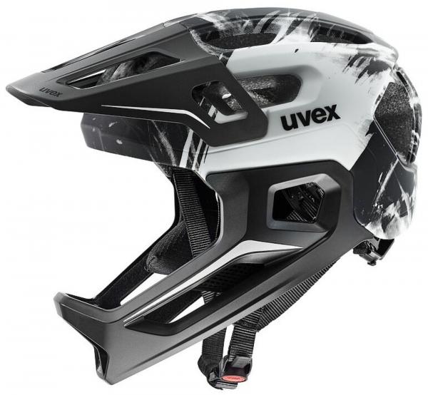 Uvex react jr.fullface Fahrradhelme